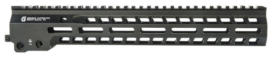 Picture of Geissele Automatics 05573B Super Modular Rail Mk14 13.50" M-Lok, Black Aluminum For Ar Platform, Barrel Nut Included 