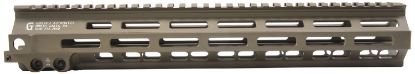 Picture of Geissele Automatics 05285S Super Modular Rail Mk8 13.50" M-Lok, Desert Dirt Aluminum For Ar Platform, Barrel Nut Included 