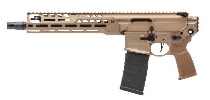 Picture of Sig Sauer Pmcx556n11blt Mcx Spear Lt 5.56X45mm Nato 11.50" 30+1, Coyote, Oem Grip, Rocksett Sig Qd Suppressor Ready Flash Hider, Adj. Gas Block 