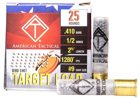 Picture of Ati Atiac4109 Target Load 410 Gauge 2.5" 1/2 Oz 9 Shot 20 Per Box/ 10 Case 