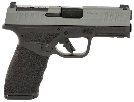 Picture of Springfield Armory Hcp9379bp0sp Hellcat Pro Osp 9Mm Luger 15+1 3.70" Melonite Barrel, Black Polymer Frame W/Picatinny Acc. Rail, Optic Ready Platinum Gray Slide 