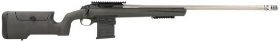 Picture of Browning 035560291 X-Bolt Target Max 6Mm Creedmoor 10+1 26" Satin Gray Bull/Fluted Barrel, Matte Blued Steel Receiver, Matte Black Fixed Max Adj Comb Stock, Right Hand 