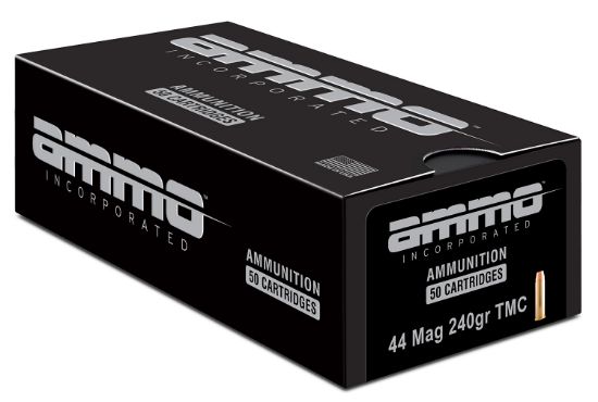 Picture of Ammo Inc 44240Tmca50 Signature 44Rem Mag 240Gr Total Metal Case 50 Per Box/20 Case 