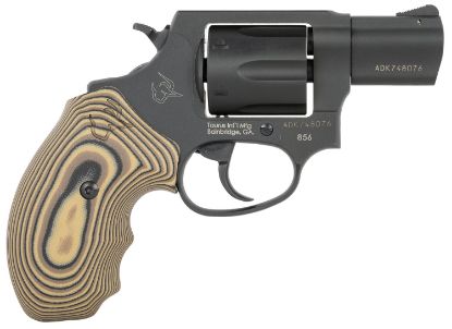 Picture of Taurus 285621Vz19 856 38 Special 6Rd 2", Matte Black Carbon Steel, Brown Vz Cyclone Grip 