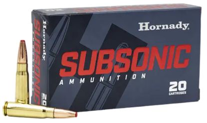 Picture of Hornady 80787 Subsonic Rifle 7.62X39mm 255 Gr Sub X 20 Per Box/ 10 Case 