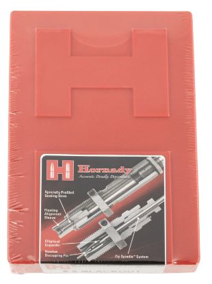 Picture of Hornady 546442 Custom Grade Series Iii 2 Die Set For 8.6 Blackout Includes Sizing Seater 