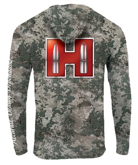 Picture of Hornady 99599Xxxl Solar Hoodie Camo Long Sleeve 3Xl 