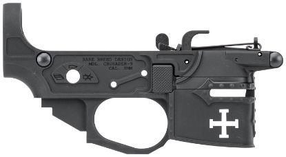 Picture of Spikes Tactical Stlb960 Rare Breed Crusader 9Mm Luger, Black Anodized Aluminum For Ar-Platform 