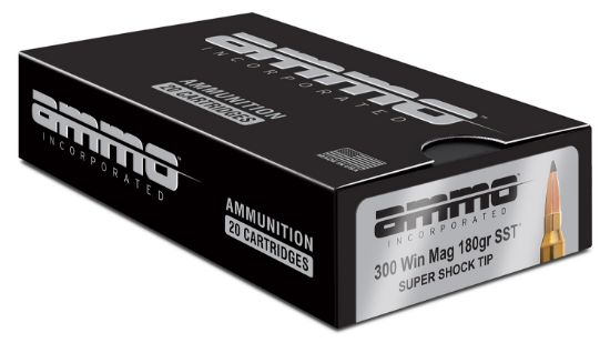 Picture of Ammo Inc 300Wm180ssta20 Signature 300 Win Mag 180 Gr Super Shock Tip 20 Per Box/ 10 Case 