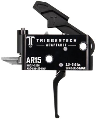 Picture of Triggertech Ar0sbb25nnf Adaptable Flat Single-Stage 2.5-5.0 Lbs Adjustable For Ar-15 