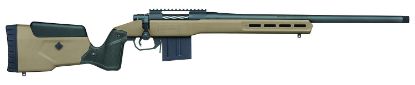 Picture of Mossberg 28149 Patriot Lr 308 Win 7+1 24", Matte Blued Medium Bull Barrel/Rec, Flat Dark Earth, Mdt Oryx Tactical Stock 