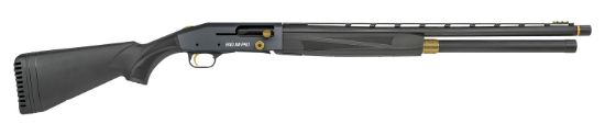 Picture of Mossberg 85159 940 Pro Super Bantam Sporting 12 Gauge 3" 4+1 26" Gloss Blued Barrel, Tungsten Gray, Black Synthetic Furniture, Adj. Shim Stock, Hiviz Fiber Optic Sight, Oversized Control, Ext. Chokes 