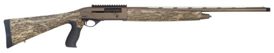 Picture of Tristar 24158 Viper G2 Turkey 28 Gauge 2.75" 5+1 24", Bronze Cerakote Barrel/Rec, Mossy Oak Digital Bottomland Pistol Grip Stock, Fiber Optic Sight, 4 Mobilchoke Included 