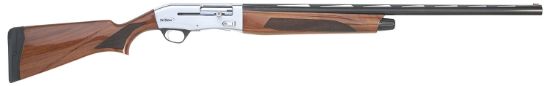 Picture of Tristar 24260 Viper G2 Pro 12 Gauge 3" 5+1 28" Black Barrel, Silver Cerakote Rec, Select Turkish Walnut Stock, Oversized Controls, 3 Mobilchoke Included 