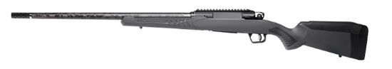 Picture of Savage Arms 57895 Impulse Mountain Hunter 6.5 Creedmoor 4+1 22" Threaded Proof Research Carbon Fiber Barrel, Gray Accustock With Black Rubber Cheek Piece And Grips 