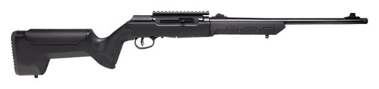 Picture of Savage Arms 47260 A22 Takedown 22 Lr 10+1 18" Threaded Barrel, Blued Barrel/Rec, Black Synthetic Stock With Mag Storage, Optics Mount With Low-Pro Sights 