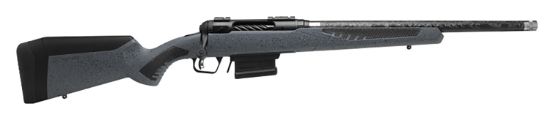 Picture of Savage Arms 57932 110 Carbon Predator 223 Rem 18" Proof Research Carbon Fiber Barrel, Granite Stock With Black Rubber Cheek Piece & Grips 