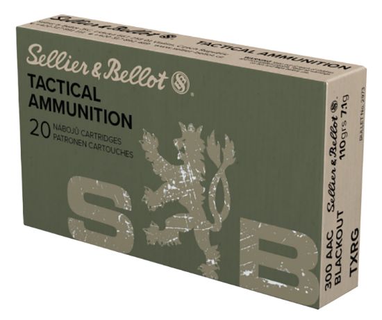 Picture of Sellier & Bellot Sb300blkxa Exergy 300 Blackout 110 Gr Tac Ex Blue 20 Per Box/ 50 Case 