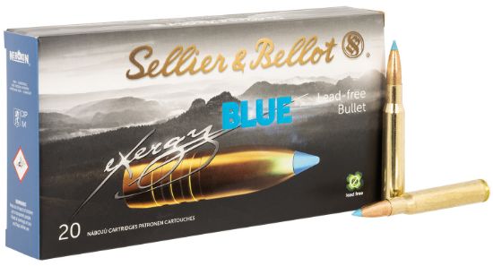 Picture of Sellier & Bellot Sb3006xb Exergy 30 06 Springfield 180 Gr Tac Ex Blue 20 Per Box/ 12 Case 