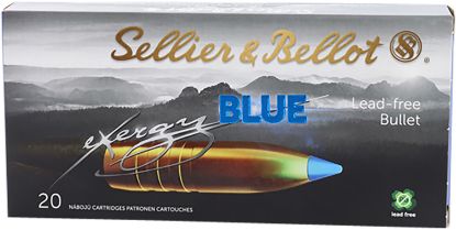 Picture of Sellier & Bellot Sb308xb Exergy 308 Win 110 Gr Tac Ex Blue 20 Per Box/ 12 Case 