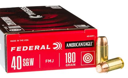 Picture of Federal C40180a400 Champion Training 40 S&W 180 Gr Full Metal Jacket 400 Per Box/ 1 Case 