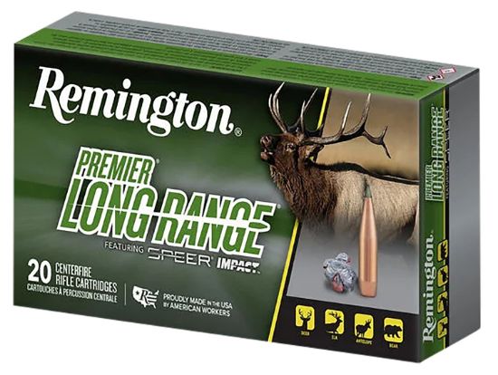 Picture of Remington Ammunition R21341 Premier Long Range 6.5 Creedmoor 140 Gr Speer Impact 20 Per Box/ 10 Case 