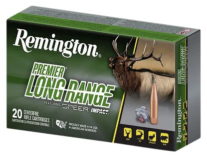 Picture of Remington Ammunition R21342 Premier Long Range 270 Win 150 Gr Speer Impact 20 Per Box/ 10 Case 