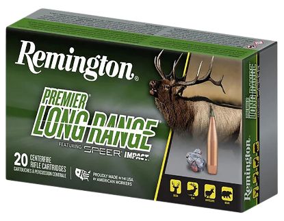 Picture of Remington Ammunition R21346 Premier Long Range 300 Win Mag 190 Gr Speer Impact 20 Per Box/ 10 Case 