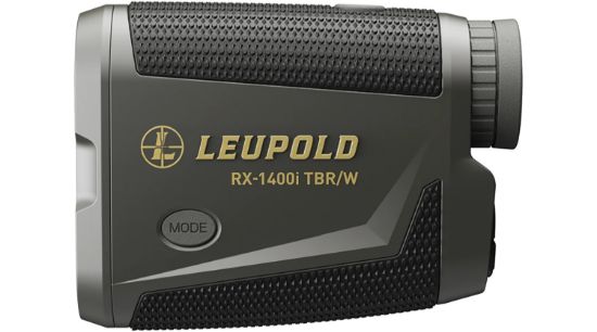 Picture of Leupold 183727 Rx 1400I Tbr/W Gen2 Black/Gray 5X21mm 1400 Yds Max Distance Red Toled Display Features Flightpath Technology 