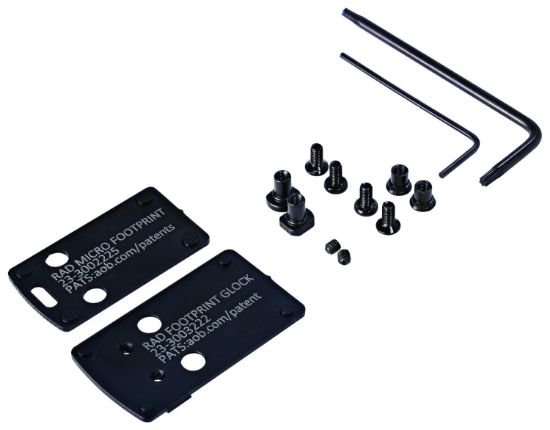 Picture of Crimson Trace 013000186 Ct Rad Dovetail Mounting Kit Black 