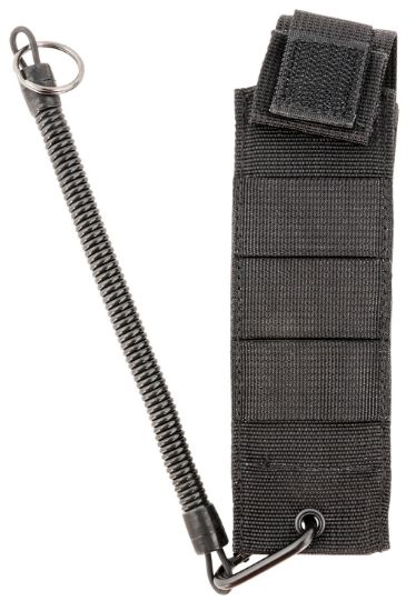 Picture of Crkt D0010 Taco Viper Sheath Black Nylon Includes Carabiner/Elastic Cord 