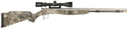 Picture of Cva Pr6022ssc Optima V2 50 Cal 209 Primer 26" Fluted, Matte Stainless Barrel/Rec, Truetimber Strata, Quick-Release Breech Plug, Konus 3-9X40mm Scope 