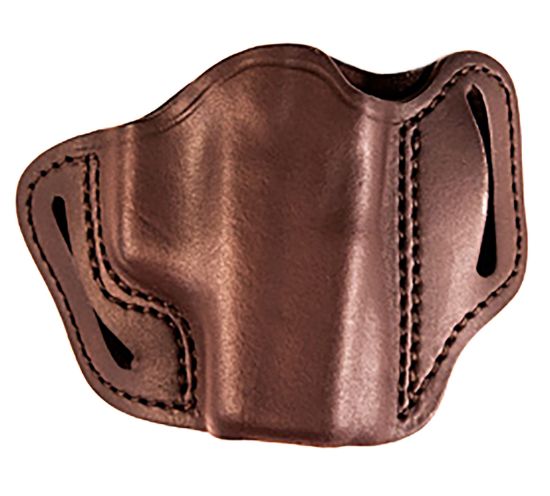 Picture of Uncle Mikes-Leather(1791) Umowb1brwr Outside The Waistband Owb Size 01 Brown Leather Belt Slide Fits Springfield Hellcat Right Hand 