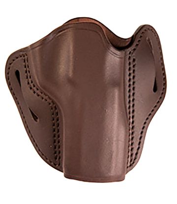 Picture of Uncle Mikes-Leather(1791) Umowb4brwr Outside The Waistband Holster Owb Size 04 Brown Leather Belt Slide Fits Sig P320 Right Hand 