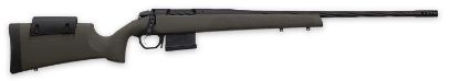 Picture of Weatherby 3Wrxp270nr6b 307 Range Xp 270 Win 5+1 24" Fluted, Black Barrel/Rec, Od Green Synthetic Stock With Adj. Cheek Rest, Accubrake Muzzle Brake, Triggertech Trigger 