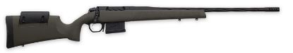 Picture of Weatherby 3Wrxp65rwr6b 307 Range Xp 6.5 Wthby Rpm 5+1 24" Fluted, Black Barrel/Rec, Od Green Synthetic Stock With Adj. Cheek Rest, Accubrake Muzzle Brake, Triggertech Trigger 