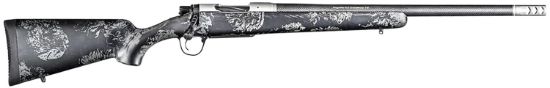 Picture of Christensen Arms 8010631800 Ridgeline Fft Full Size 7Mm Prc 3+1 22" Carbon Fiber Steel Threaded Barrel, Stainless Aluminum Receiver, Black W/Gray Accents Fixed Sporter W/Flash Forged Technology Stock 