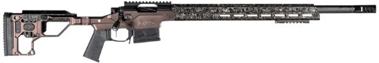 Picture of Christensen Arms 8010310700 Modern Precision 7Mm Prc 26" Threaded Carbon Fiber Barrel 5+1, Black Nitride Finish, Desert Brown Anodized Folding Stock, Polymer Grip 