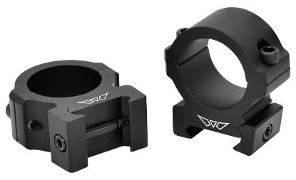 Picture of Warne V601m Horizontal Rings Vapor Matte Black 1" Medium 0 Moa 