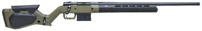 Picture of Howa Hhera65chbodg M1500 Hera 6.5 Creedmoor 5+1 24" Heavy Threaded Barrel, Black Rec, Od Green & Black Hera H7 Chassis Stock 