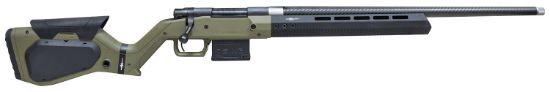 Picture of Howa Hhera308cfodg M1500 Hera 308 Win 5+1 24" Carbon Fiber Threaded Barrel, Black Rec, Od Green & Black Hera H7 Chassis Stock 