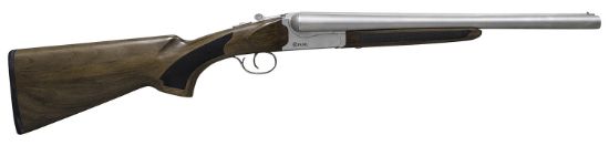 Picture of Citadel Citsbs1218nkl Coach 12 Gauge 3" 2Rd 18.50" Nickel Barrel/Rec, Fixed Walnut Stock 