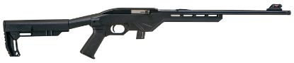 Picture of Citadel Cit22lrb Trakr 22 Lr 10+1 18" Blued Steel Threaded Barrel & Receiver, Lightweight Synthetic Black Synthetic Stock 