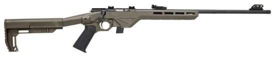 Picture of Citadel Cit22lrbltfde Trakr 22 Lr 10+1 18" Blued Steel Barrel & Receiver, Flat Dark Earth Synthetic Stock 