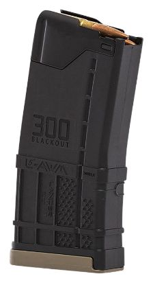 Picture of Lancer L5awm Blackout 20Rd 300 Blackout For Ar-15 Opaque Black Polymer 