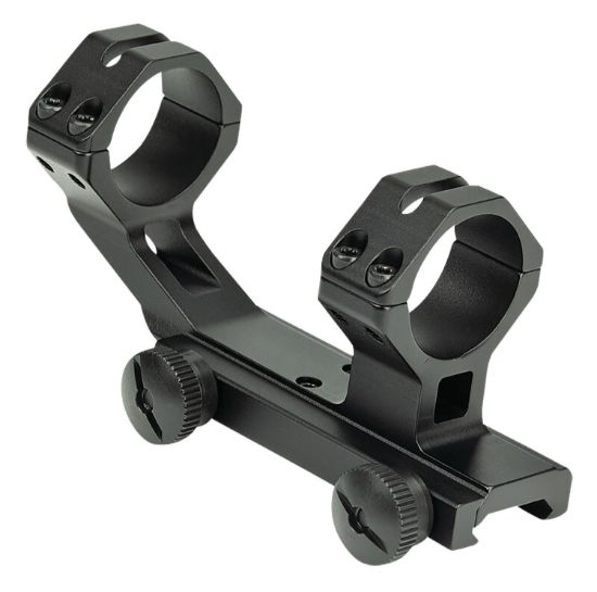 Picture of Weaver Mounts 48376 Spr Scope Mount/Ring Combo Black Aluminum 1" Tube, Fits Ar15/M16 Cantilever Mount 