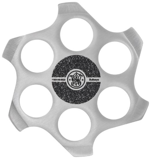 Picture of Smith & Wesson Knives 1193147 M&P Bullseye Throwing Circles Stainless Steel Includes Carry Case 4 Pack 