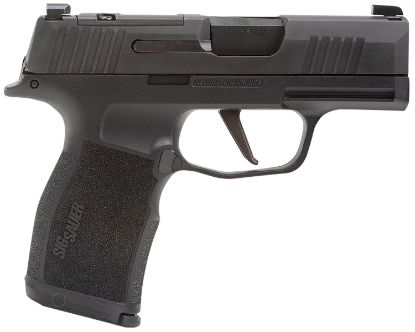 Picture of Sig Sauer 365X9bxr3pms P365x Micro-Compact 9Mm Luger 12+1, 3.10" Black Steel Barrel, Black Nitron Optic Ready/Serrated Stainless Steel Slide, Black Stainless Steel Frame W/Beavertail & Picatinny Rail