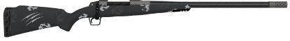 Picture of Fierce Firearms Rog300prc22gp Carbon Rogue 300 Prc 3+1 22" Carbon Fiber Barrel, Glacier Cerakote Steel Rec, Phantom Camo Rogue Stock 