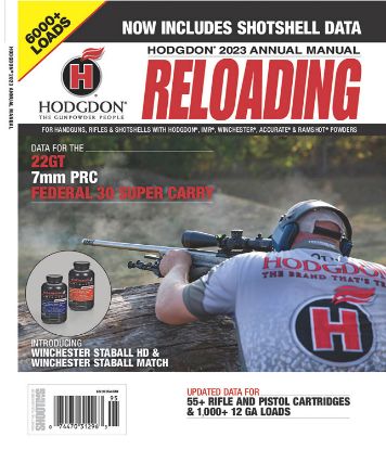 Picture of Hodgdon Am23 Reloading Manual 2023 20Th Edition 
